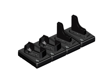 Terminal Charging Cradle x 2 + 1-Slot Battery Charging Cradle x 2